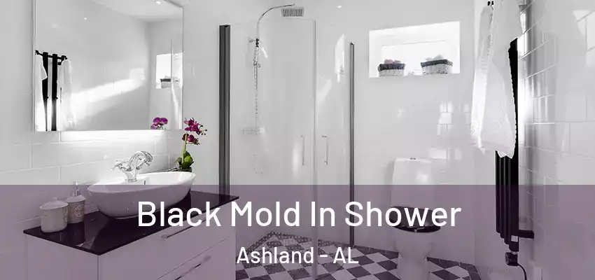  Black Mold In Shower Ashland - AL