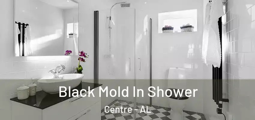 Black Mold In Shower Centre - AL