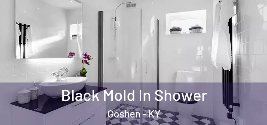  Black Mold In Shower Goshen - KY
