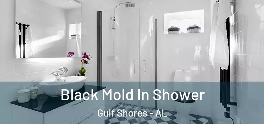  Black Mold In Shower Gulf Shores - AL
