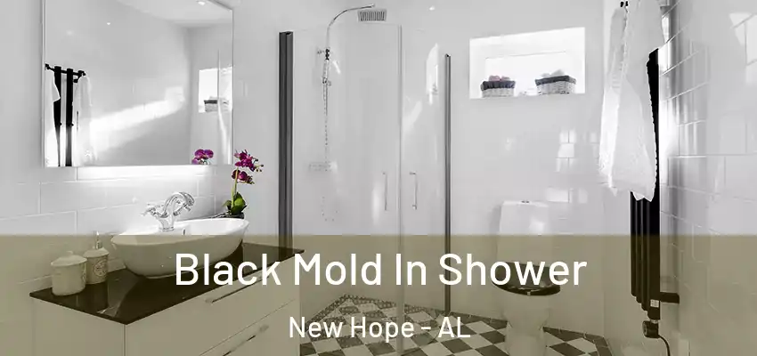 Black Mold In Shower New Hope - AL